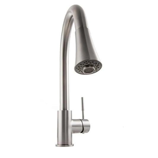 ZLINE Edison Pull Down Single Handle Kitchen Faucet in Brushed Nickel (EDS-KF-BN) main image.