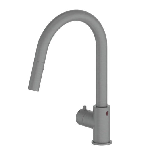 ZLINE Gemini Touchless Kitchen Faucet in Gun Metal (GEM-KFS-GM) main image.