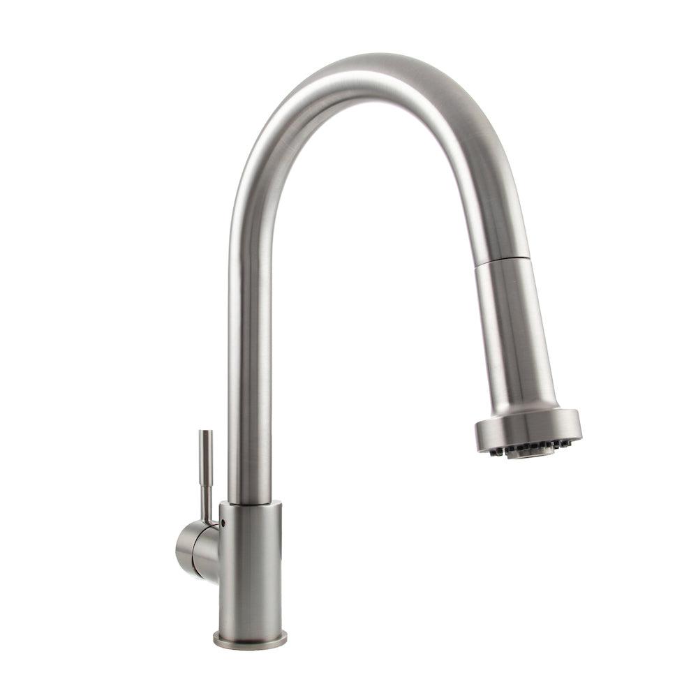 Monet Pull Down Kitchen Faucet in Brushed Nickel (MON-KF-BN