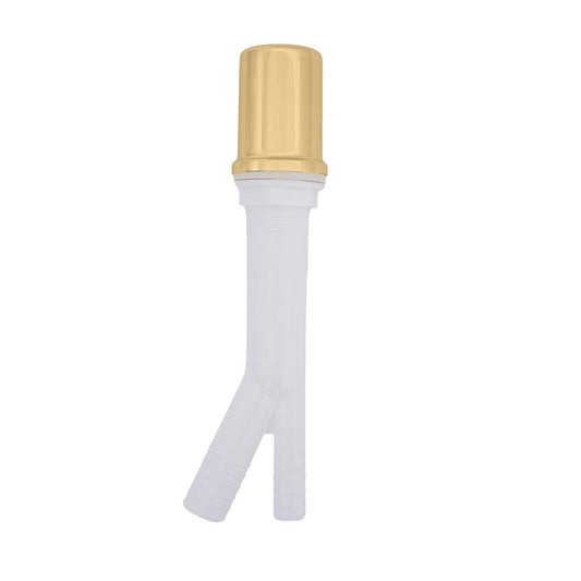 ZLINE Autograph Edition Dishwasher Air Gap in Polished Gold (AGM-PG) back.