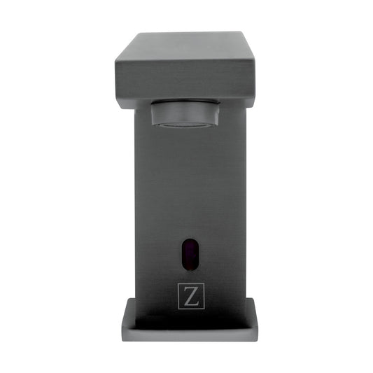 ZLINE Bliss Touchless Bath Faucet in Gun Metal (BLS-BFS-GM) front.