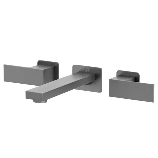 ZLINE Bliss Wall Mount Bath Faucet in Gun Metal (BLS-BFW-GM) main image.