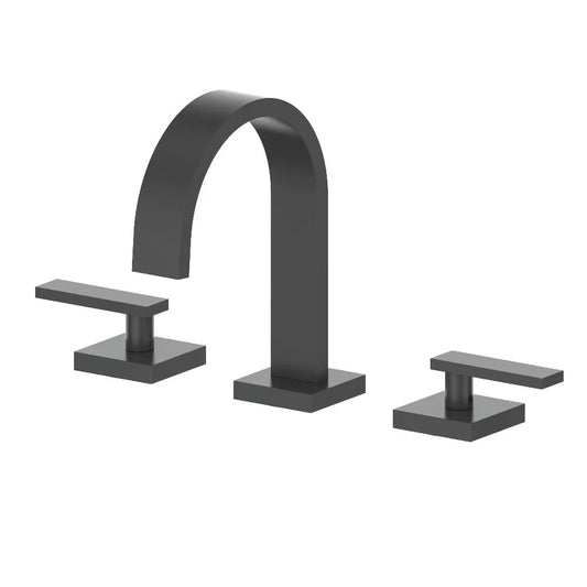 ZLINE Autograph Edition Bliss Widespread Bath Faucet in Matte Black (BLS-BF-MB) main image.
