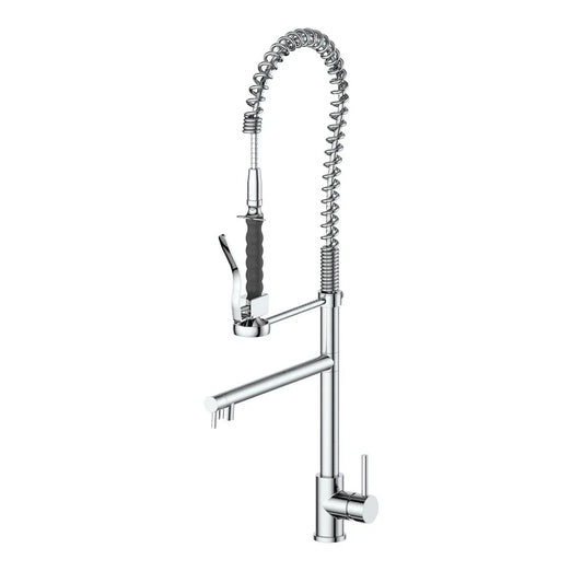 ZLINE Van Gogh Pull Down Spring Kitchen Faucet with Pot Filler in Chrome (VNG-KF-CH) main image.