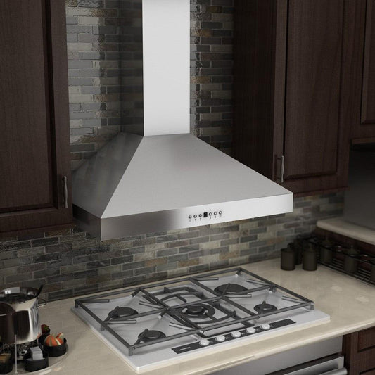 ZLINE 36 in. Convertible Vent Wall Mount Range Hood in Stainless Steel (KL3-36)