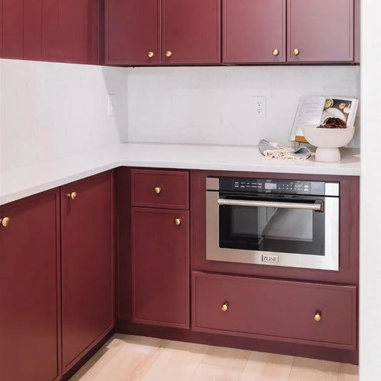 Free Up Kitchen Space and Enhance Access with Flexible Microwave Drawers