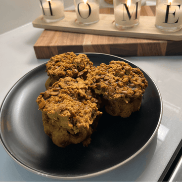 3 Ingredient Pumpkin Muffins 