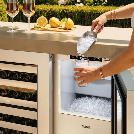 ZLINE Launches Undercounter Nugget Ice Makers, Bolstering Outdoor Options