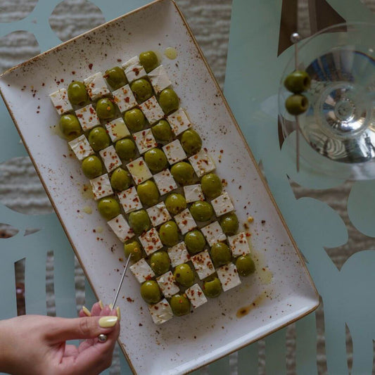 Marinated Olives and Feta Appetizer