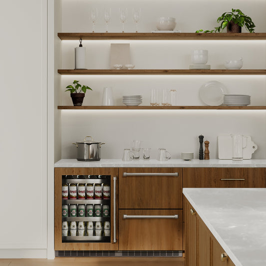 Touchstone Undercounter Refrigerators Buying Guide: Refrigerator Drawers, Beverage Fridges, and Wine Coolers