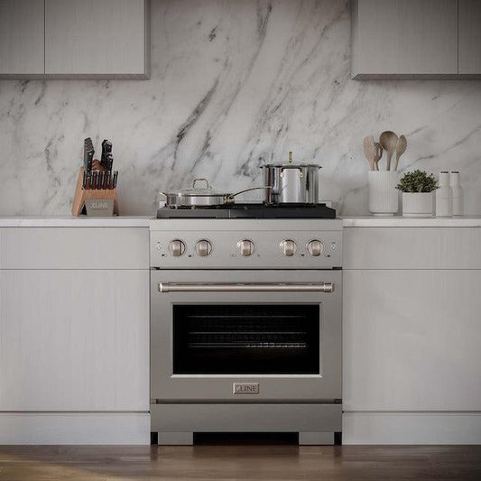 ZLINE Professional Range in a luxury modern-style kitchen