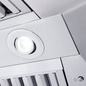 ZLINE 36 in. Professional Convertible Vent Wall Mount Range Hood in Stainless Steel (587-36)