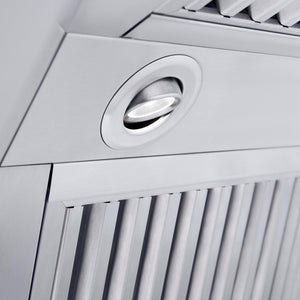 ZLINE 36 in. Professional Convertible Vent Wall Mount Range Hood in Stainless Steel (587-36)