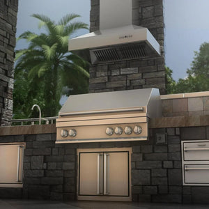 ZLINE 30 in. Convertible Outdoor Wall Mount Range Hood in Outdoor Approved Stainless Steel (667-304-30)