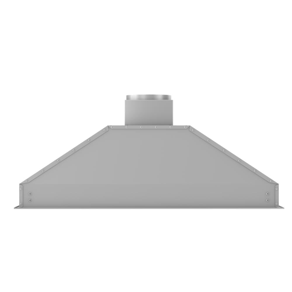 ZLINE 46 in. Ducted Wall Mount Range Hood Insert in Stainless Steel (695-46) front.
