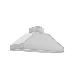 ZLINE 46 in. Ducted Wall Mount Range Hood Insert in Stainless Steel (695-46) side.