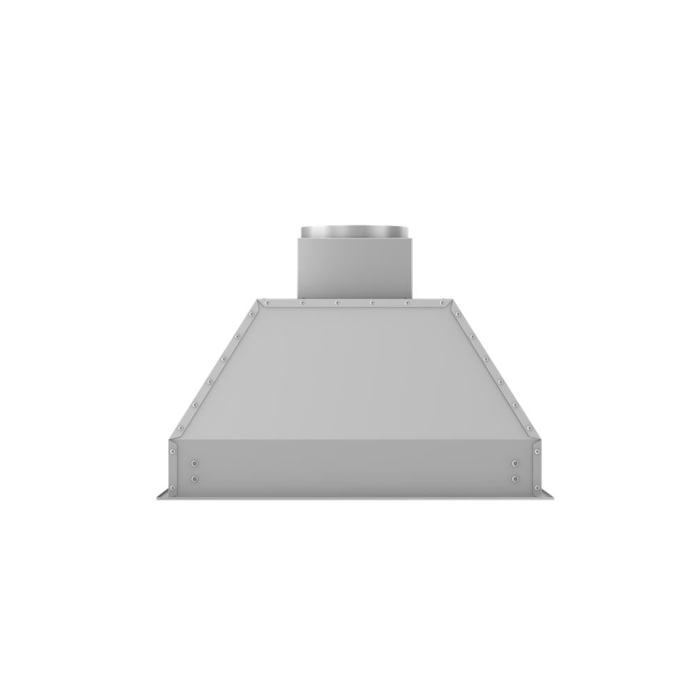 ZLINE 28 in. Ducted Wall Mount Range Hood Insert in Stainless Steel (698-28) front.