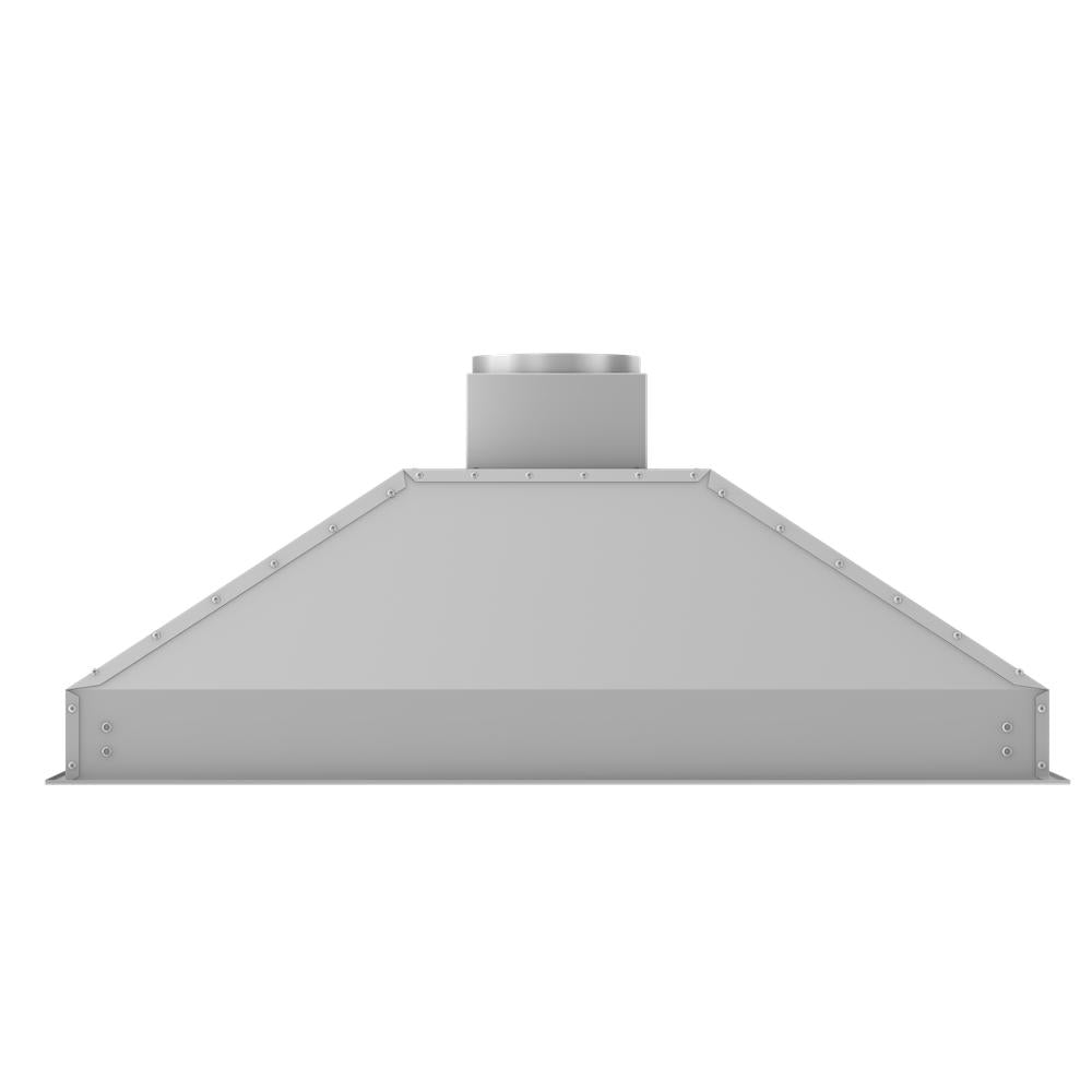 ZLINE 46 in. Ducted Wall Mount Range Hood Insert in Stainless Steel (698-46) front.