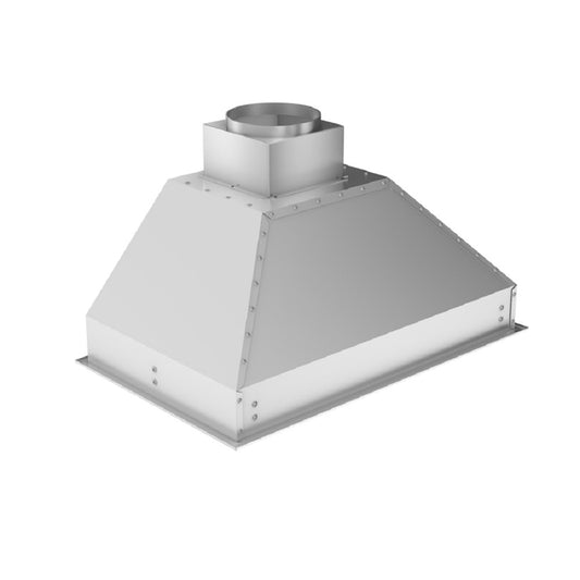 ZLINE 46 in. Ducted Island Mount Range Hood Insert in Stainless Steel (824i-46)