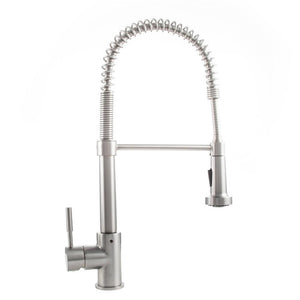 ZLINE Apollo Pull Down Spring Kitchen Faucet in Brushed Nickel (APL-KF-BN)