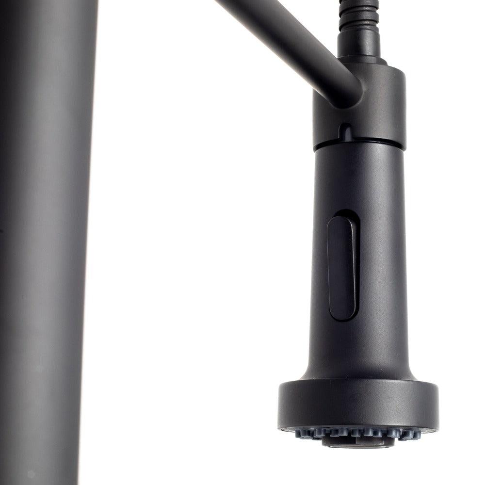 Autograph Edition Apollo Kitchen Faucet in Matte Black (APL-KF-MB