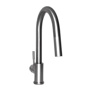 ZLINE Arthur Pull Down Single Handle Kitchen Faucet in Brushed Nickel (ATH-KF-BN) main image.