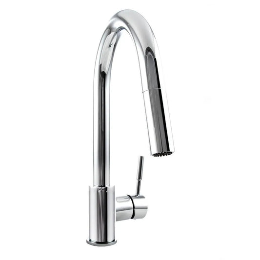 ZLINE Arthur Pull Down Single Handle Kitchen Faucet in Chrome (ATH-KF-CH) main image.