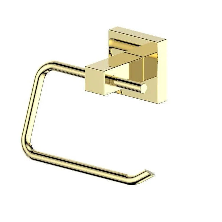 ZLINE Autograph Edition Bliss Toilet Paper Holder in Polished Gold (BLS-TP-PG) main image.