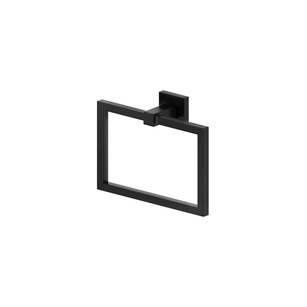 ZLINE Autograph Edition Bliss Towel Ring in Matte Black (BLS-TRNG-MB) main image.