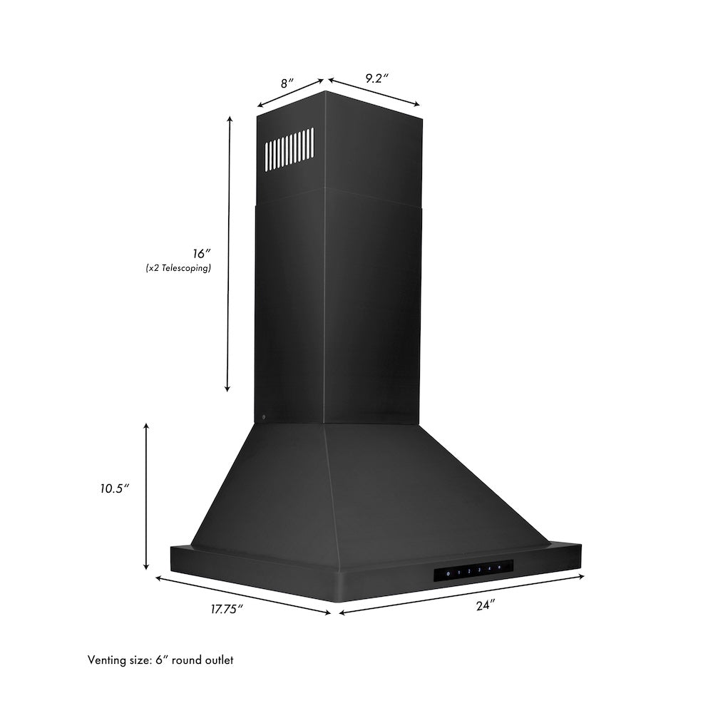 Black Stainless 24