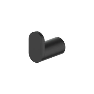 ZLINE Autograph Edition Crystal Bay Towel Hook in Matte Black (CBY-HK-MB) main image.