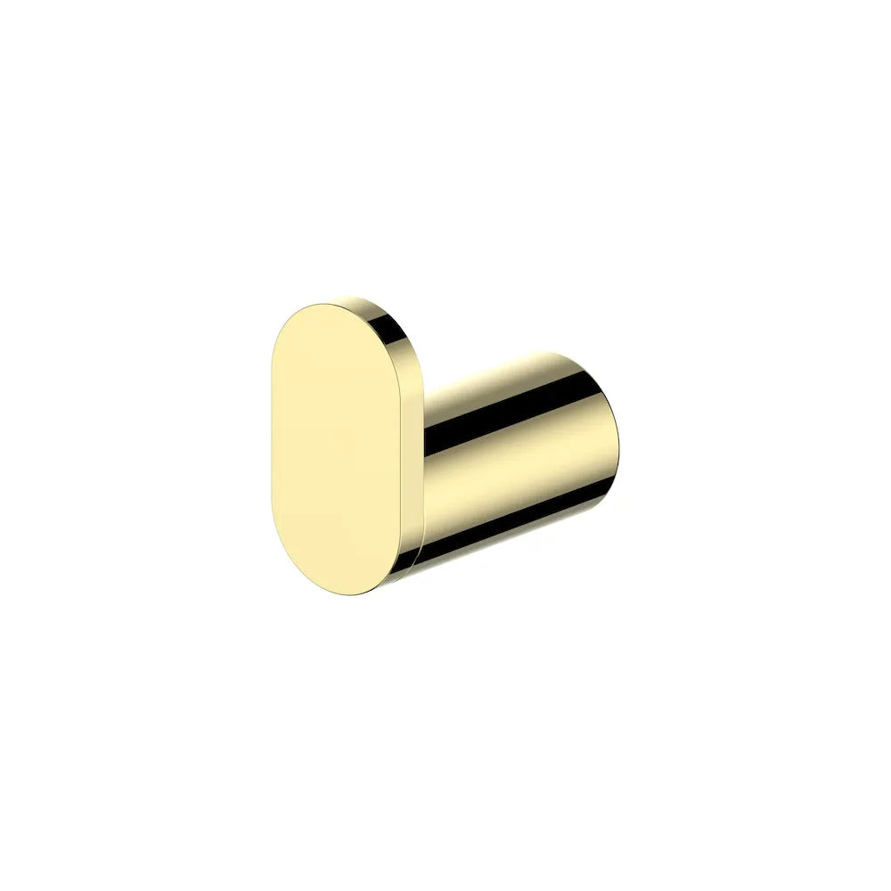 ZLINE Autograph Edition Crystal Bay Towel Hook in Polished Gold (CBY-HK-PG) main image.