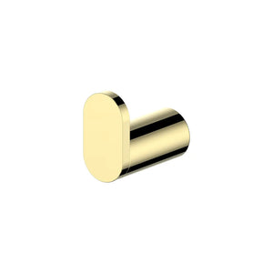 ZLINE Autograph Edition Crystal Bay Towel Hook in Polished Gold (CBY-HK-PG) main image.