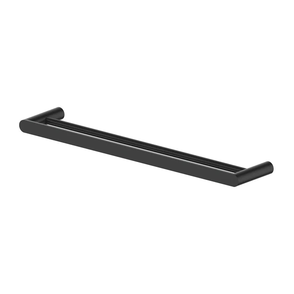 ZLINE Autograph Edition Crystal Bay Double Towel Rail in Matte Black (CBY-TRD-MB) main image.