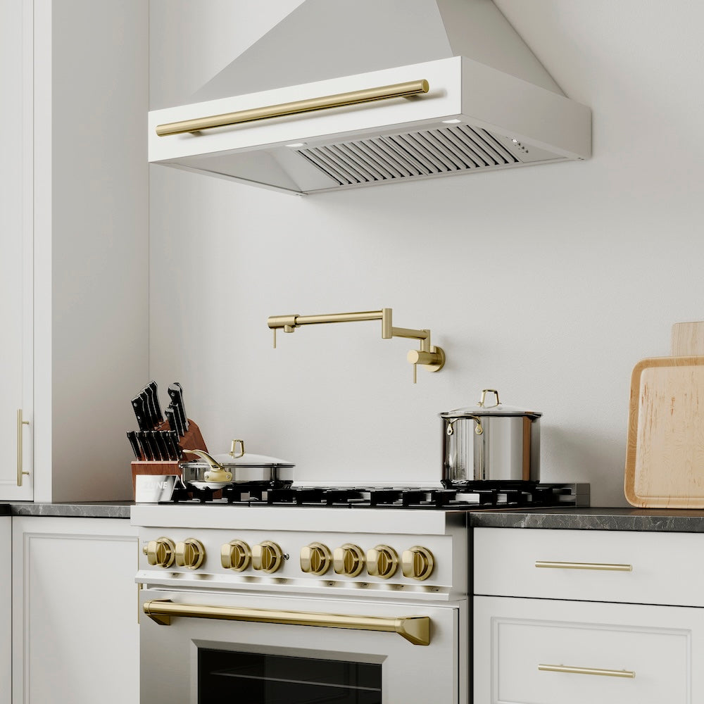 Autograph Edition Gemini Pot Filler in Champagne Bronze (GEM-FPF