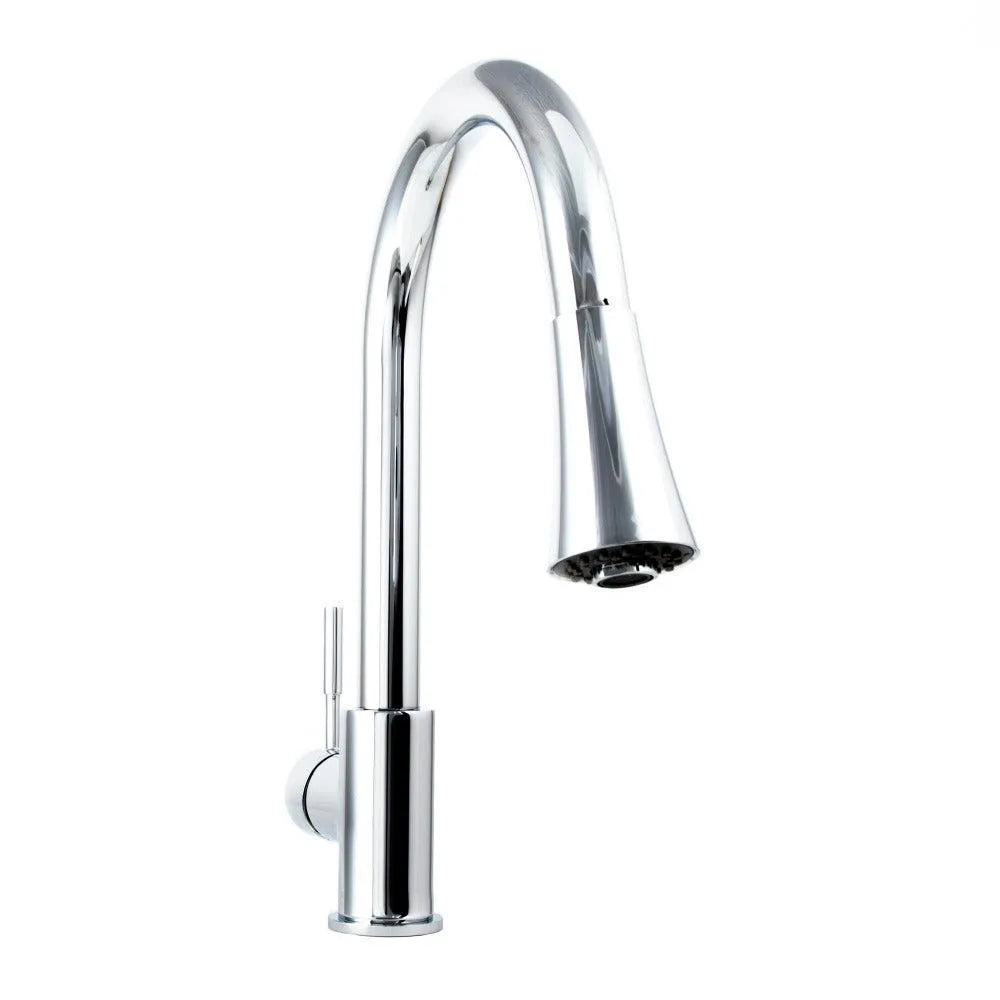 ZLINE Edison Pull Down Single Handle Kitchen Faucet in Chrome (EDS-KF-CH) main image.