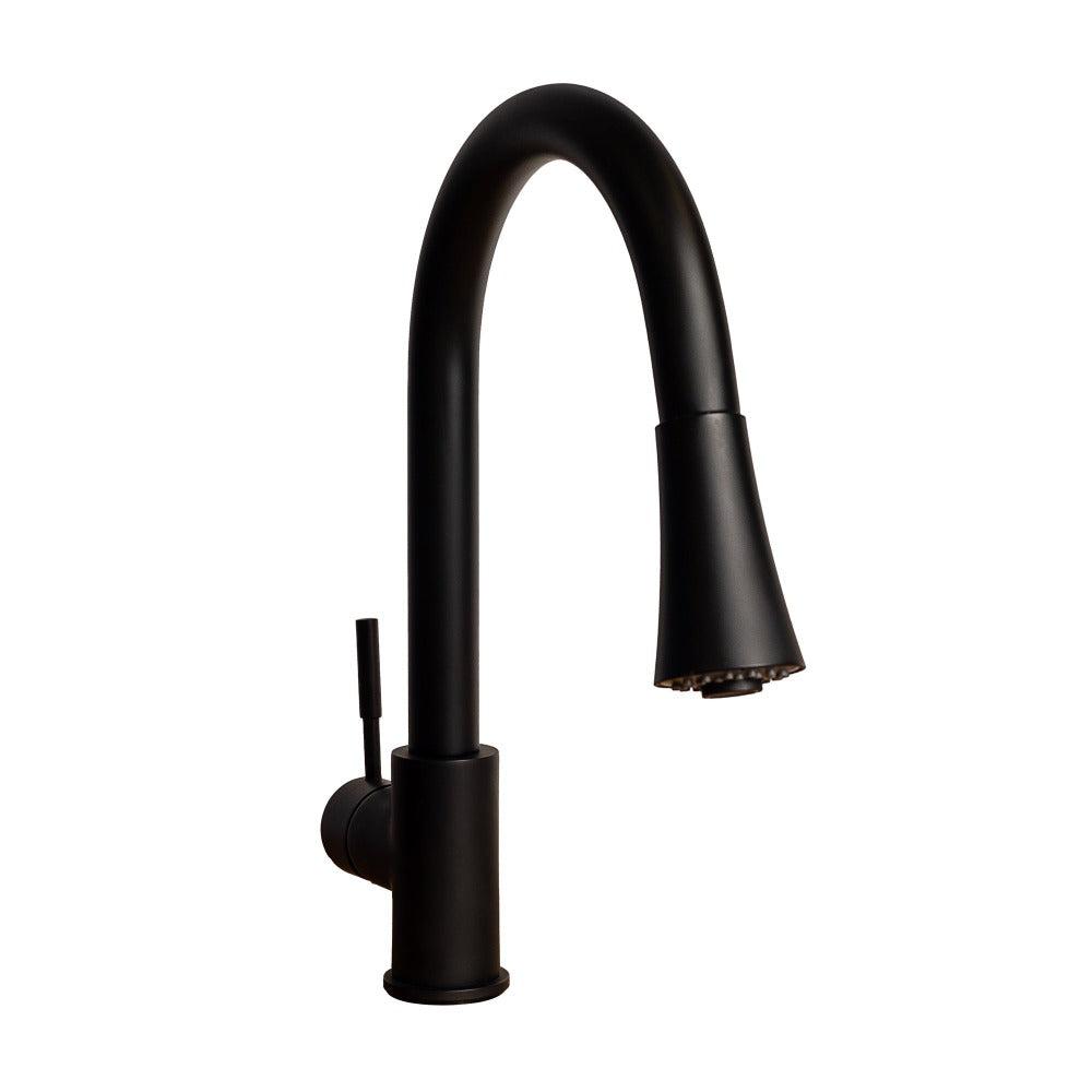Autograph Edition Edison Kitchen Faucet in Matte Black (EDS-KF-MB
