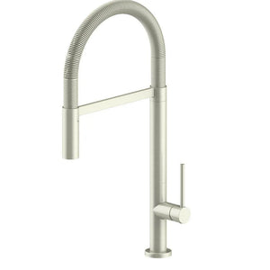 ZLINE Incline Pull Down Single Handle Kitchen Faucet in Brushed Nickel (INC-KF-BN) main image.