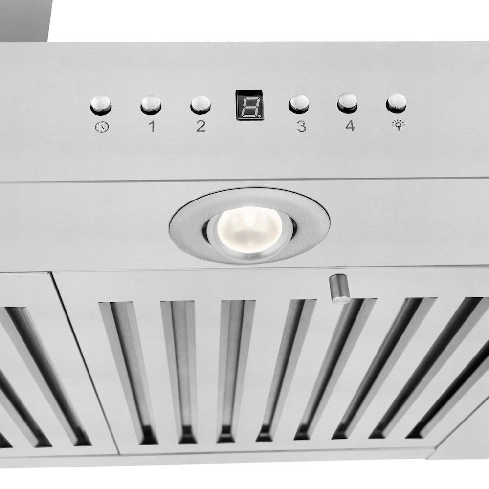 ZLINE 48 in. Convertible Vent Wall Mount Range Hood in Stainless Steel (KE-48)