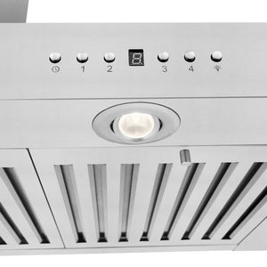 ZLINE 48 in. Convertible Vent Wall Mount Range Hood in Stainless Steel (KE-48)