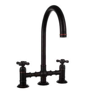 ZLINE Mona Kitchen Faucet and Side Sprayer in Oil Rubbed Bronze (MNA-KF-ORB) main image.