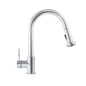 ZLINE Monet Pull Down Single Handle Kitchen Faucet in Chrome (MON-KF-CH) main image.