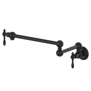ZLINE Autograph Edition Rembrandt Pot Filler in Matte Black (REM-FPF-MB) main image.