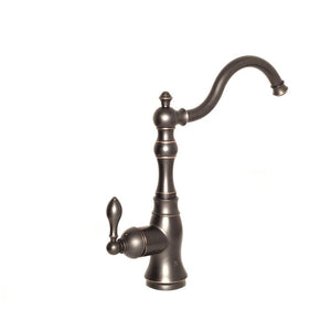 ZLINE Rembrandt Single Handle Kitchen Faucet and Side Sprayer in Oil Rubbed Bronze (REM-KF-ORB) side.