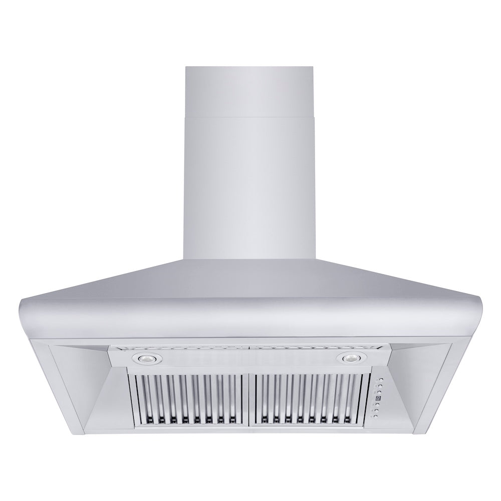 ZLINE 36 in. Professional Convertible Vent Wall Mount Range Hood in Stainless Steel (587-36)