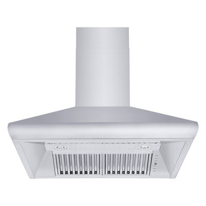 ZLINE 36 in. Professional Convertible Vent Wall Mount Range Hood in Stainless Steel (587-36)