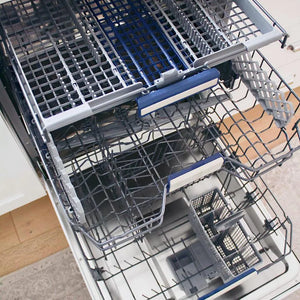 ZLINE 24 in. Tallac Series 3rd Rack Dishwasher in Custom Panel Ready with Stainless Steel Tub, 51dBa (DWV-24)-Dishwashers-DWV-24 ZLINE Kitchen and Bath