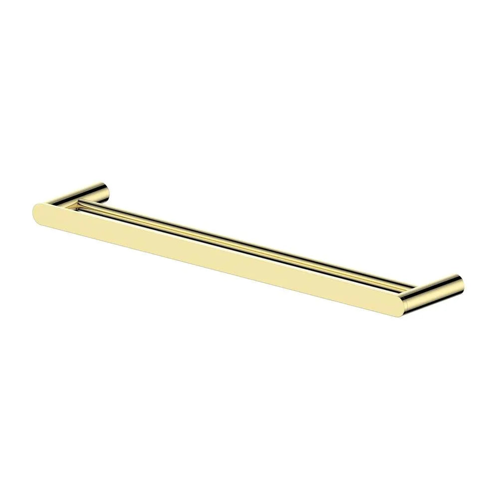 ZLINE Autograph Edition Crystal Bay Double Towel Rail in Polished Gold (CBY-TRD) main image.