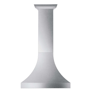 ZLINE 30 in. Designer Series Satin Stainless Steel Ducted Wall Range Hood (8632S-30)