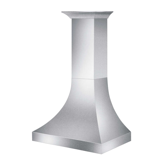 ZLINE 36 in. Designer Series Satin Stainless Steel Ducted Wall Range Hood (8632S-36)